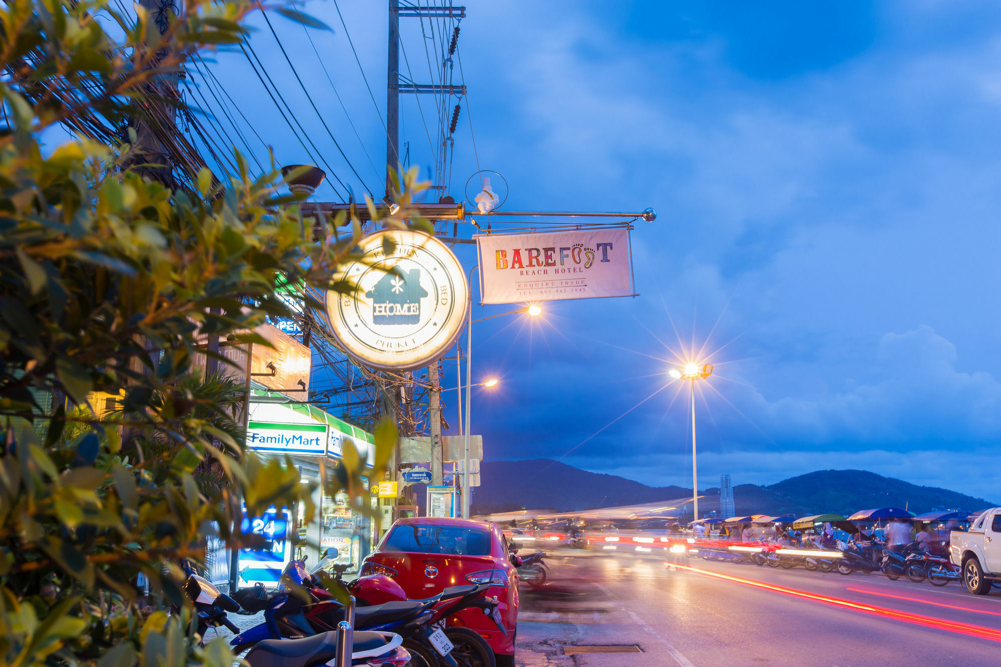 Barefoot Hotel Kalim Beach Front Patong Luaran gambar